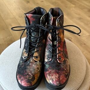 MIA Multicolor Lace-Up Combat Boots